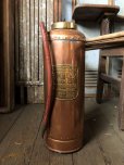 画像1: Vintage SIMPLEX Copper Brass Fire Extinguisher (C281) (1)