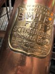 画像5: Vintage SIMPLEX Copper Brass Fire Extinguisher (C281)