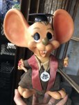 画像9: 70s Vintage Mouse Coin Bank Graduation Boy (C306)