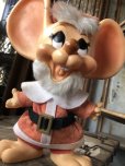 画像8: 70s Vintage Mouse Coin Bank Christmas Santa Claus B (C298)