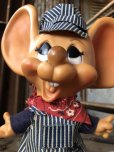 画像8: 70s Vintage Mouse Coin Bank Union Pacific Engineer (C307)