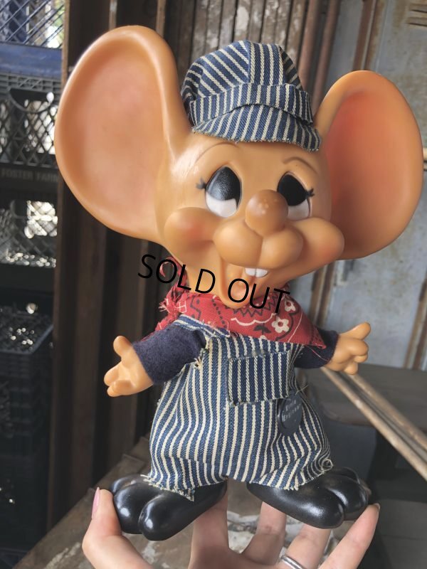 画像9: 70s Vintage Mouse Coin Bank Union Pacific Engineer (C307)