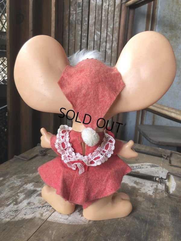 画像4: 70s Vintage Mouse Coin Bank Christmas C (C296)