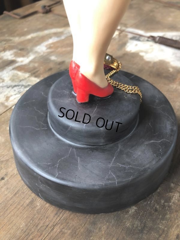 画像6: 2006 Limited Edition England Betty Boop Connoisseur Porcelain "THE RED PURSE" Statue 12 1/2  (C293)