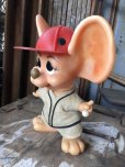 画像3: 70s Vintage Mouse Coin Bank Baseball Player (C312)