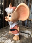 画像3: 70s Vintage Mouse Coin Bank Christmas Santa Claus B (C298)