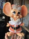 画像10: 70s Vintage Mouse Coin Bank Christmas Santa Claus B (C298)