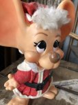 画像6: 70s Vintage Mouse Coin Bank Christmas Santa Claus C (C299)