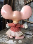 画像4: 70s Vintage Mouse Coin Bank Cheerleader D (C303)