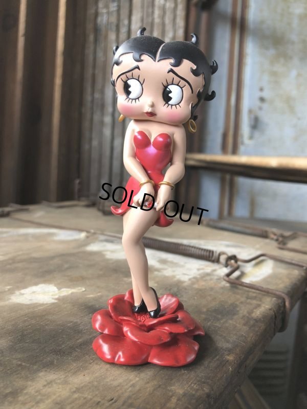 画像1: Vintage Betty Boop Red Dress Limited Figurine 194 of 250 (C289)