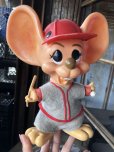 画像10: 70s Vintage Mouse Coin Bank Baseball Player (C311)