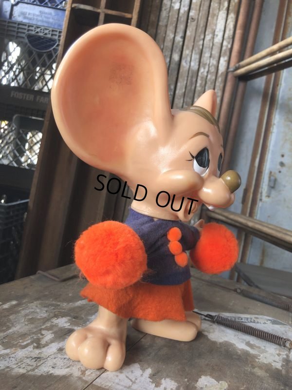 画像5: 70s Vintage Mouse Coin Bank Cheerleader A (C300)