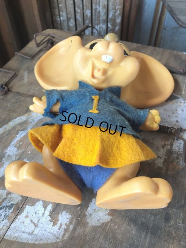 画像9: 70s Vintage Mouse Coin Bank Cheerleader F (C305)