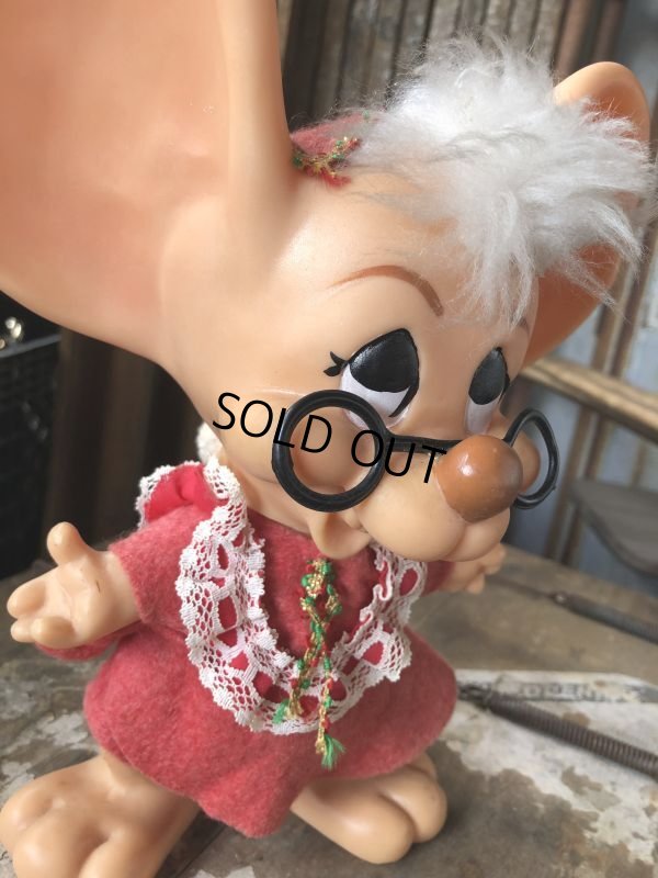 画像6: 70s Vintage Mouse Coin Bank Christmas C (C296)