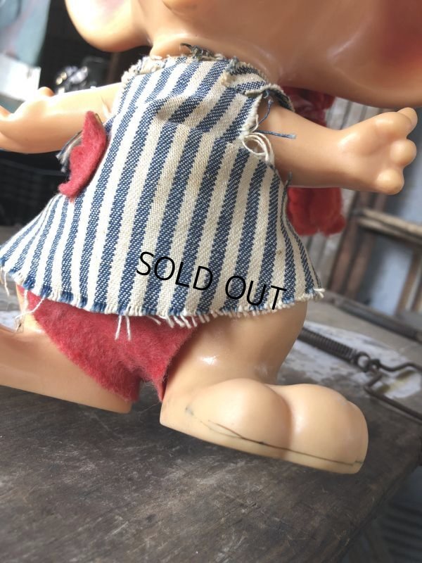 画像9: 70s Vintage Mouse Coin Bank Hillbilly Girl (C309)