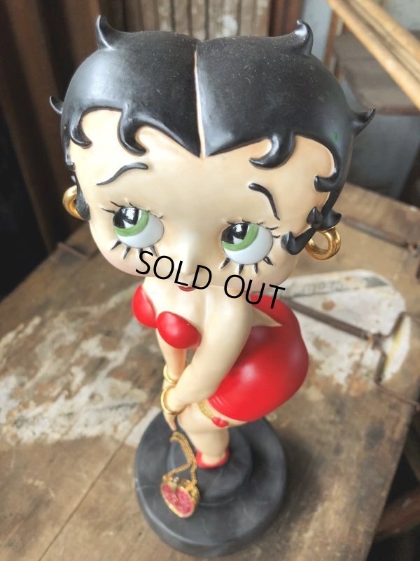 画像11: 2006 Limited Edition England Betty Boop Connoisseur Porcelain "THE RED PURSE" Statue 12 1/2  (C293)