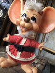 画像8: 70s Vintage Mouse Coin Bank Christmas Santa Claus C (C299)