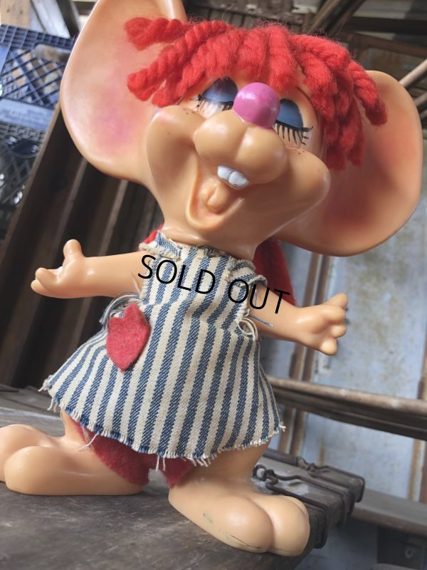 画像10: 70s Vintage Mouse Coin Bank Hillbilly Girl (C309)
