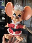 画像10: 70s Vintage Mouse Coin Bank Christmas Santa Claus C (C299)