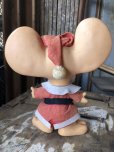 画像4: 70s Vintage Mouse Coin Bank Christmas Santa Claus B (C298)