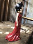 画像4: 2001 Westland Giftware Betty Boop Lady in Red Figurine (C291) (4)