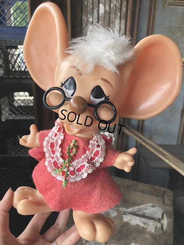 画像10: 70s Vintage Mouse Coin Bank Christmas C (C296)