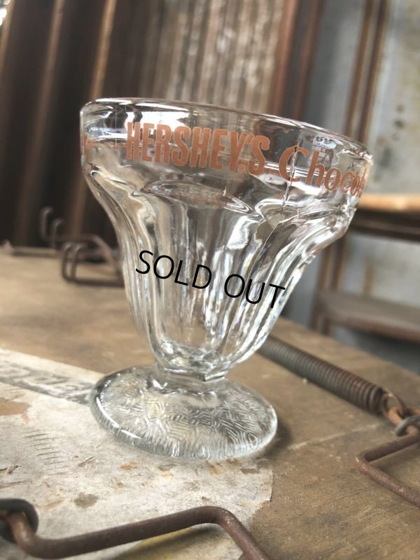 画像5: 70s Vintage Hershey's Chocolate Lover Sundae Glass A (C314)