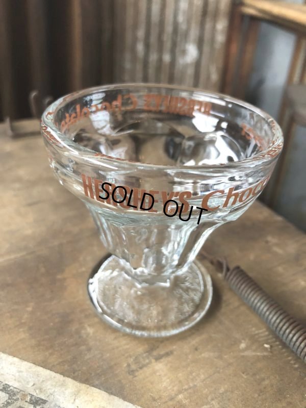 画像4: 70s Vintage Hershey's Chocolate Lover Sundae Glass C (C316)