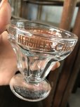 画像1: 70s Vintage Hershey's Chocolate Lover Sundae Glass C (C316) (1)