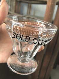 70s Vintage Hershey's Chocolate Lover Sundae Glass C (C316)