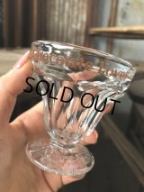 70s Vintage Hershey's Chocolate Lover Sundae Glass A (C314)
