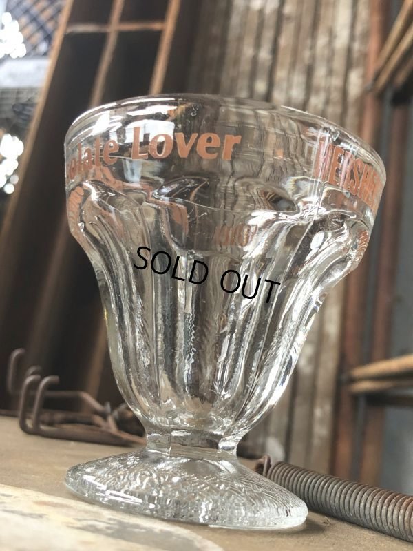 画像7: 70s Vintage Hershey's Chocolate Lover Sundae Glass B (C315)