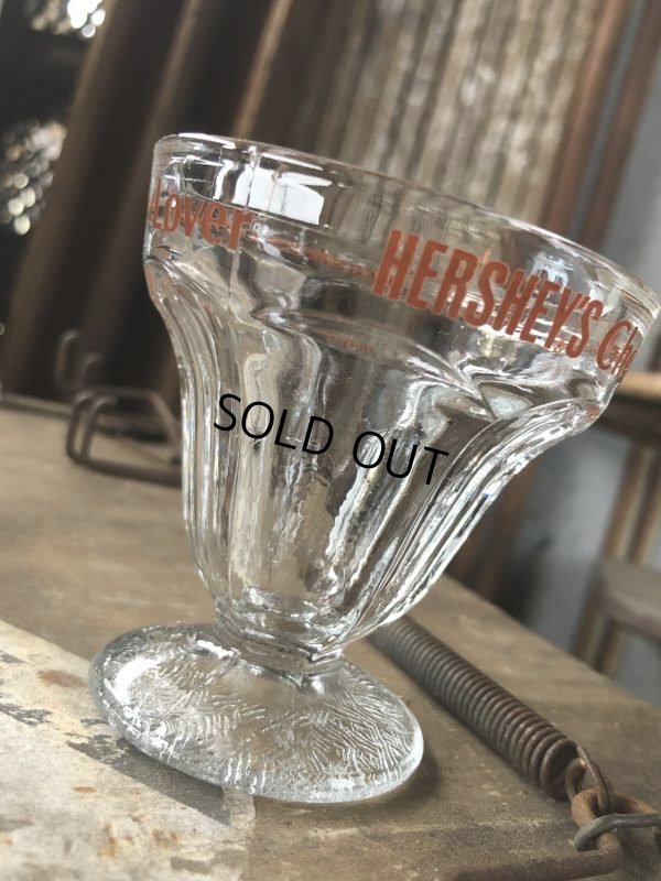 画像7: 70s Vintage Hershey's Chocolate Lover Sundae Glass D (C317)