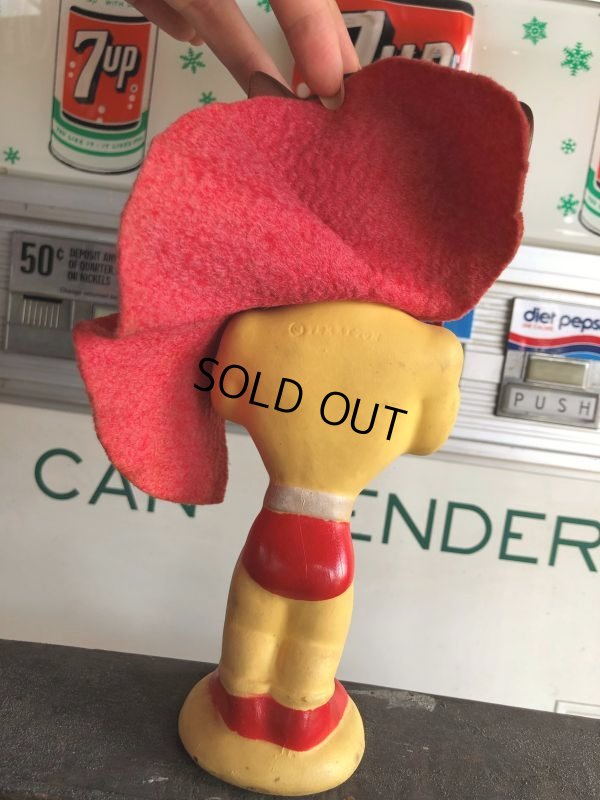 画像4: 50s Vintage Terrytoons Mighty Mouse Vinyl Doll w/Original Cape! (C318) 