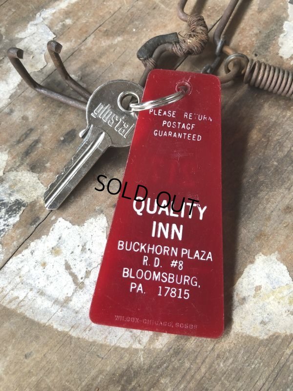 画像2: Vintage Motel Key QUALITY INN #217 (C326)