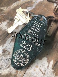 Vintage Motel Key GOLF CLUB MOTEL #223 (C324)