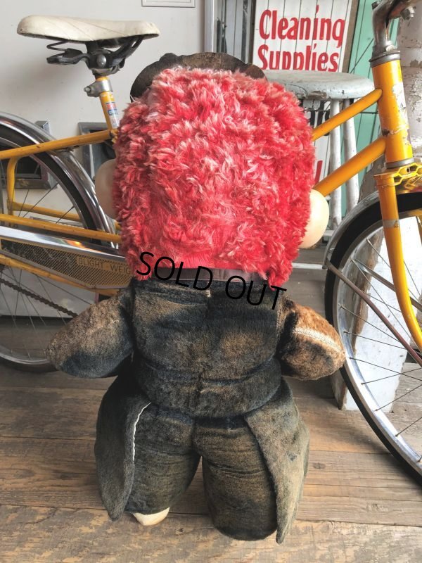 画像5: Vintage Store Display Rubber Face Monkey Plush Stuffed Animal Huge !!! (C342) 