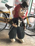 Vintage Store Display Rubber Face Monkey Plush Stuffed Animal Huge !!! (C342) 