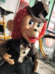 画像13: Vintage Store Display Rubber Face Monkey Plush Stuffed Animal Huge !!! (C342) 