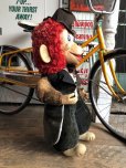 画像4: Vintage Store Display Rubber Face Monkey Plush Stuffed Animal Huge !!! (C342) 