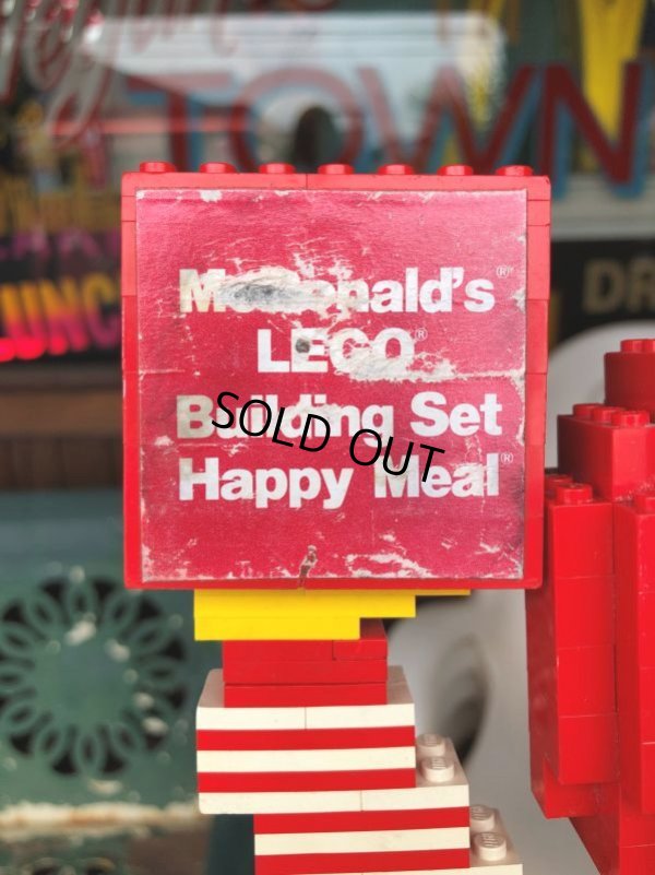 画像5: 1983 Vintage McDonald's LEGO Building Set Store Display Ronald Figure (C344) 