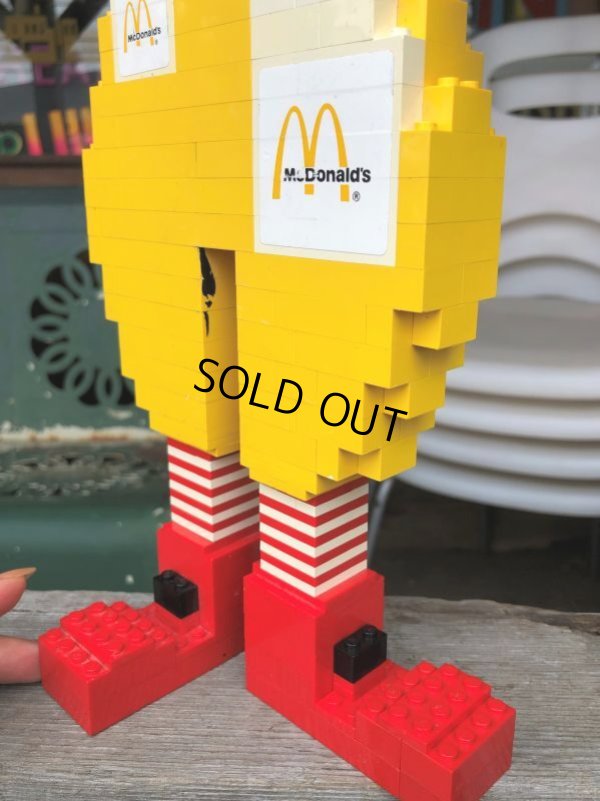 画像14: 1983 Vintage McDonald's LEGO Building Set Store Display Ronald Figure (C344) 