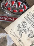 画像5: 50s Vintage  AAA National Auto Award License Plate Emblem Topper Original Box w/paper (C345) 