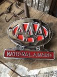 画像2: 50s Vintage  AAA National Auto Award License Plate Emblem Topper Original Box w/paper (C345)  (2)