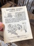 画像7: 50s Vintage  AAA National Auto Award License Plate Emblem Topper Original Box w/paper (C345) 