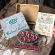 画像1: 50s Vintage  AAA National Auto Award License Plate Emblem Topper Original Box w/paper (C345)  (1)