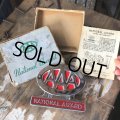 50s Vintage  AAA National Auto Award License Plate Emblem Topper Original Box w/paper (C345) 