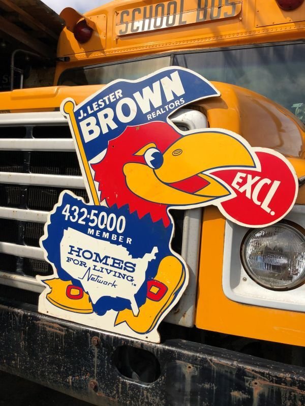 画像10: Vintage Kansas Jayhawk State Advertising Sign Hard to Find!!!! (C346) 