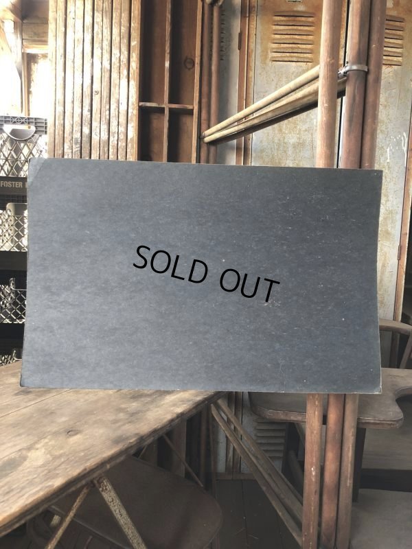 画像6: Vintage Hand Painted Retail Store Signs on Black Paper Board / Sorry No Cash REFUNDS (C352)