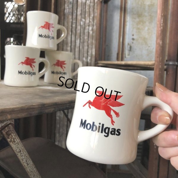 画像13: Vintage Mobilgas Mobil Pegasus Flying Horse Advertising Coffee Mug Set (C356)